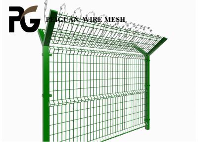 China Eco Friendly 1.8m Airport Security Fencing Hot Dipped Galvanized for sale