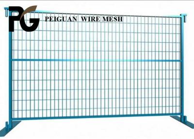 China 2.4m Eco Friendly Temporary Construction Fence Iron Galvanized Wire for sale