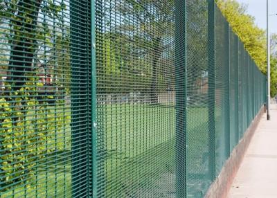 China Powder Coated 358 12.7x76.2mm Anti Climb Security Fencing for sale