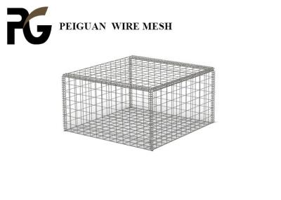 China 2x1x1 Square Hole Galfan Gabion Baskets 2.0mm Wire Gauge for sale