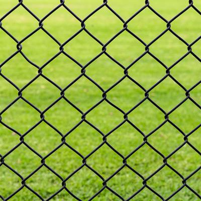 China 5ft Height Galvanized Cyclone Fence 60x60mm Mesh Hole 9 Guage Wire for sale