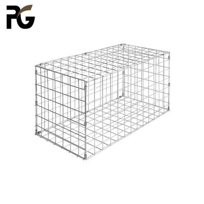 China 50/70/30cm Welded Gabion Baskets Hot Dipped Galvanized Galfan Powder Coating for sale
