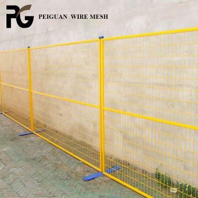 China 6 Feet X10 Feet Hdg Canada Temporary Fencing Free Standing for sale