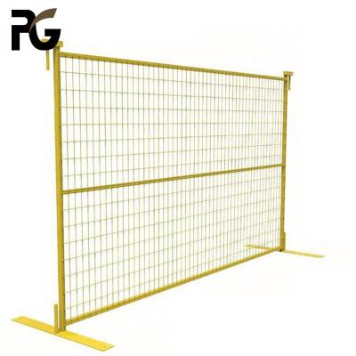 China 6ft X 8ft 50 X 100mm Movable Temporary Fence For Construction Site for sale
