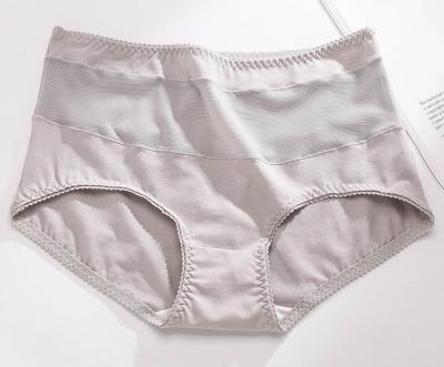 Chine Hauts sous-vêtements de Waisted des femmes plus de taille de lanières de cavité la fourche transparente sexy sans couture de coton à vendre