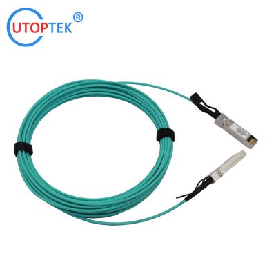 China 25G SFP28 AOC Cable OM3 1m/3m/5m/15m/50m/100m Customized 25G AOC Cables for Data Center for sale