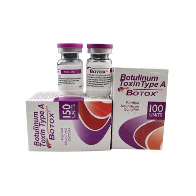 중국 50IU Allergan Botox 100U 150UI 200Unit Botulinum Toxin Type A Innotox Botulax Nabota Liztox 판매용