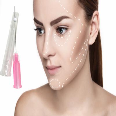 China Non - Surgical Absorbable Mono Pdo Thread 29G 50mm Face Eyebrow Lifting for sale
