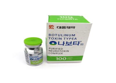 China Nabota 100U Botulinum Toxin Injections Type A By Daewoong Colorless Vial for sale