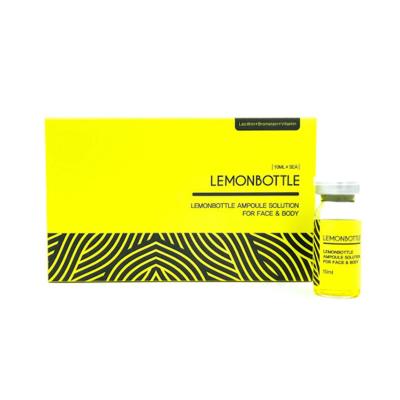 China Lemon Bottle Ampoule Solution (5 X 10ml) Fat Dissolving Injections for sale