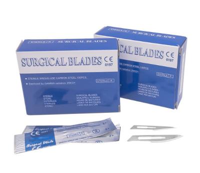 China Stainless Steel Derma Planing Kit No 15 Scalpel Blade For Dermaplaning for sale