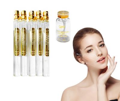China 5pcs Serum Gold Protein Peptide Facial Collagen Threading Lift for sale