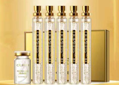 China Golden Collagen Thread Face Care Firming Lifting Serum 24K Gold Protein Peptide Thread en venta