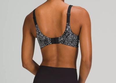 China Padded  Sports Bra With Adjustable Band And Straps Push Up Elasticity for sale