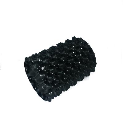 China 20cm Dia 0.7mm PVC Plastic Air Pots Not Coated Degradable Polymers Black Air Pots for sale