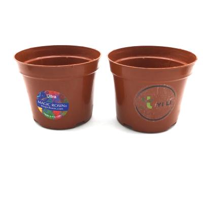 China Wholesale Plastic flower pot Plant pots gallon nursery pots with Label for sale