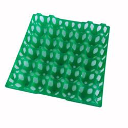 China 30 Hole PET PVC Plastic Egg Tray For Egg Packaging With Recyclable Material for sale