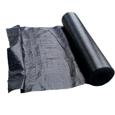 China 0.5m Polypropylene 96g Plastic Weed Mat Rolled Weed Control Fabric Mat for sale