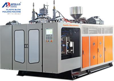China sistema de controlo bonde da extrusão de Plasitc da máquina de molde do sopro do HDPE da garrafa de óleo 5L à venda