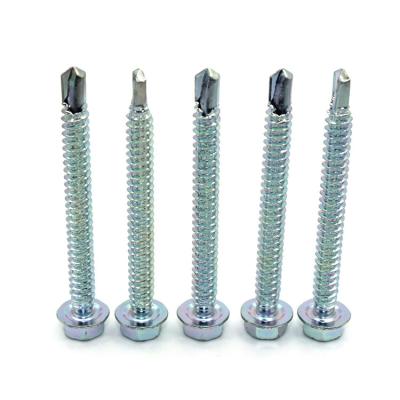 China Brass ZINC Chrome Plated Drilling Screws M8 Size 10mm Length M3 M4 Model Plain Surface for sale