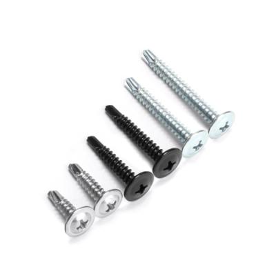 China ISO9001 2015 Certified C1022 Self-Drilling Screw with Truss Head and Zinc Plated Finish for sale