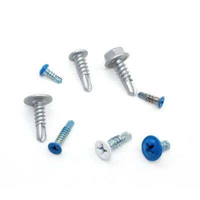 China Custom Tapping Screw Type Zinc Plated Wafer Head Self Drilling Screw Hk Post Shipping for sale