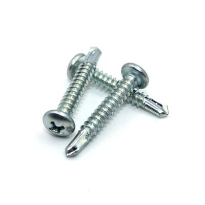 China 1mm-80mm Length Steel Self-Drilling Screw with Cross Pan Head and Phillips Drive for sale