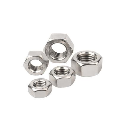 China ISO Standard Stainless Steel 304 Hex Nuts M3 M4 M5 M6 M8 M10 for Customized Nuts for sale