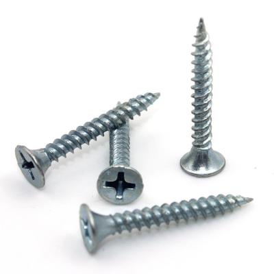 China DIN7982 Galvanized Cross Countersunk Head Self Tapping Screw for General Industry for sale