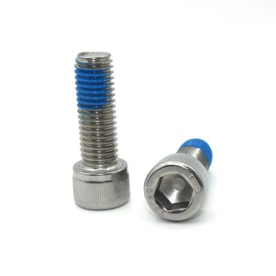 China ISO9001 2015 Certified Metric Stainless Steel Nylon Coated Hex Socket Cap Screw Bolt for sale