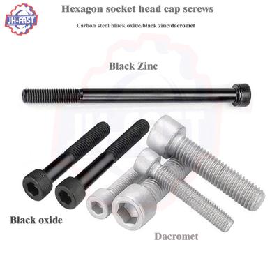 China Black White Zinc Plated Hex Socket Head Allen Bolt M6 M8 x 45 Stainless DIN 912 Screw for sale