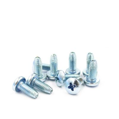 China Galvanized DIN 7500 Cross Recessed Pan Head Thread Rolling Screws for sale