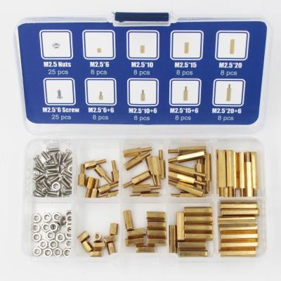 China Male Female Thread Standoff Brass Hex for PCB Board Control Insepected Brass Support for sale
