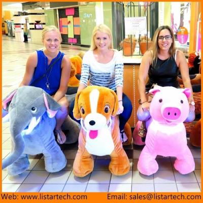 China Plush Animal Rides, Coolest ride on toys for kids and adult, the hottest Christmas gift for sale