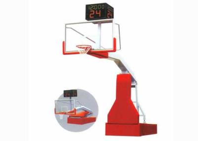 China Electric Hydraulic Basketball Post ,Imitation Hydraulic Basketball Post for sale