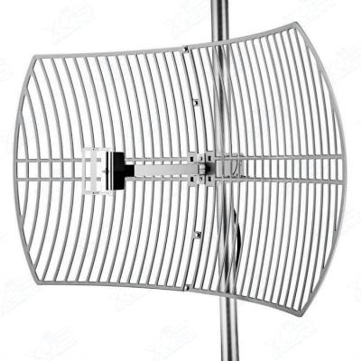 China 1920-2170MHz 21dBi Parabolic Grid Antenna 4G LTE Vertical Polarization Antenna for sale