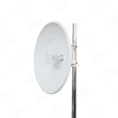China Antena de plato de la gama larga 4.8-6.5GHz 33dbi 720m m 802.11n MIMO Antenna en venta