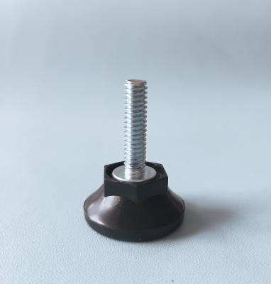 China Zinc Plated Stainless Steel Leveling Feet M6X25mm Adjustable Swivel Furniture Feet for sale