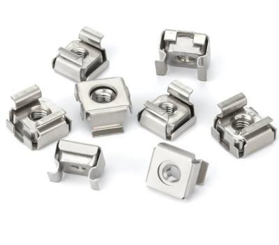 China M5 M6 M8 Square Stainless Steel Cage Nuts Galvanized Automotive Cage Nuts for sale