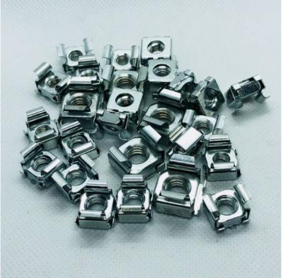 China M3 - M12 Stainless Steel Cage Nuts Square Metal Clip Nut Galvanized Zinc Plated for sale