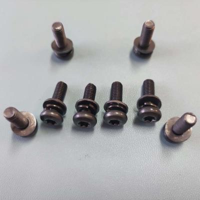 China M12X1.5 Combination Screw Bolt Zinc Plated M5 Inner Hexagon Screw ISO Approved for sale