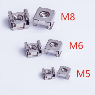 China M5 - M8 Stainless Steel Cage Nuts Standard For Appliances Automotive Fans for sale