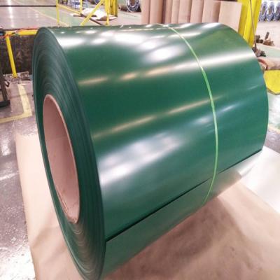 China Green Color Coated Steel Coil 0.8mm Cold Rolled 304 SS Coil Construction for sale