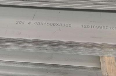 China 2000mm 304 folha de aço inoxidável da placa da indústria AISI à venda