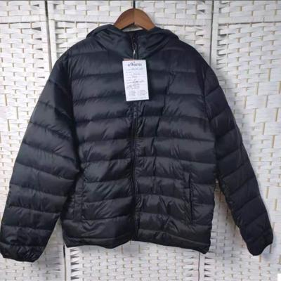 China 100% Polyester Sustainable Padded Down Jacket Washable For Adult Men for sale