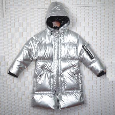 China Water Repellent Sustainable Padded Down Jacket , Silver Reflective Thermolite Jacket for sale