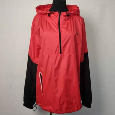China Lightweight Sustainable Outdoor Clothing Red And Black With Long Sleeve for sale