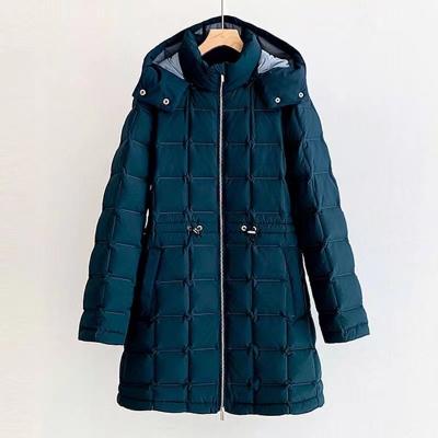 China 350g Leather Channel Cloth Sustainable Padded Down Jacket Digital Print for sale