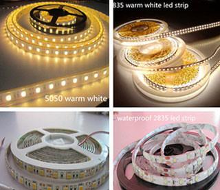 China 24v 12v 60leds 30leds LED strip lights UL CE Epistar 3528s 2835s flexible LED strip lights for sale