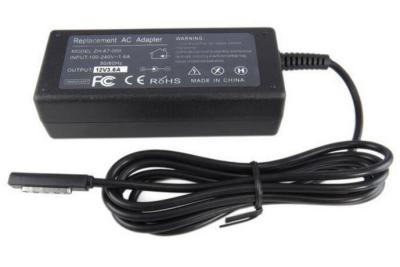 China 47- 63Hz ABS 12v Power Adapter 2A Output Current For Microsoft Surface for sale